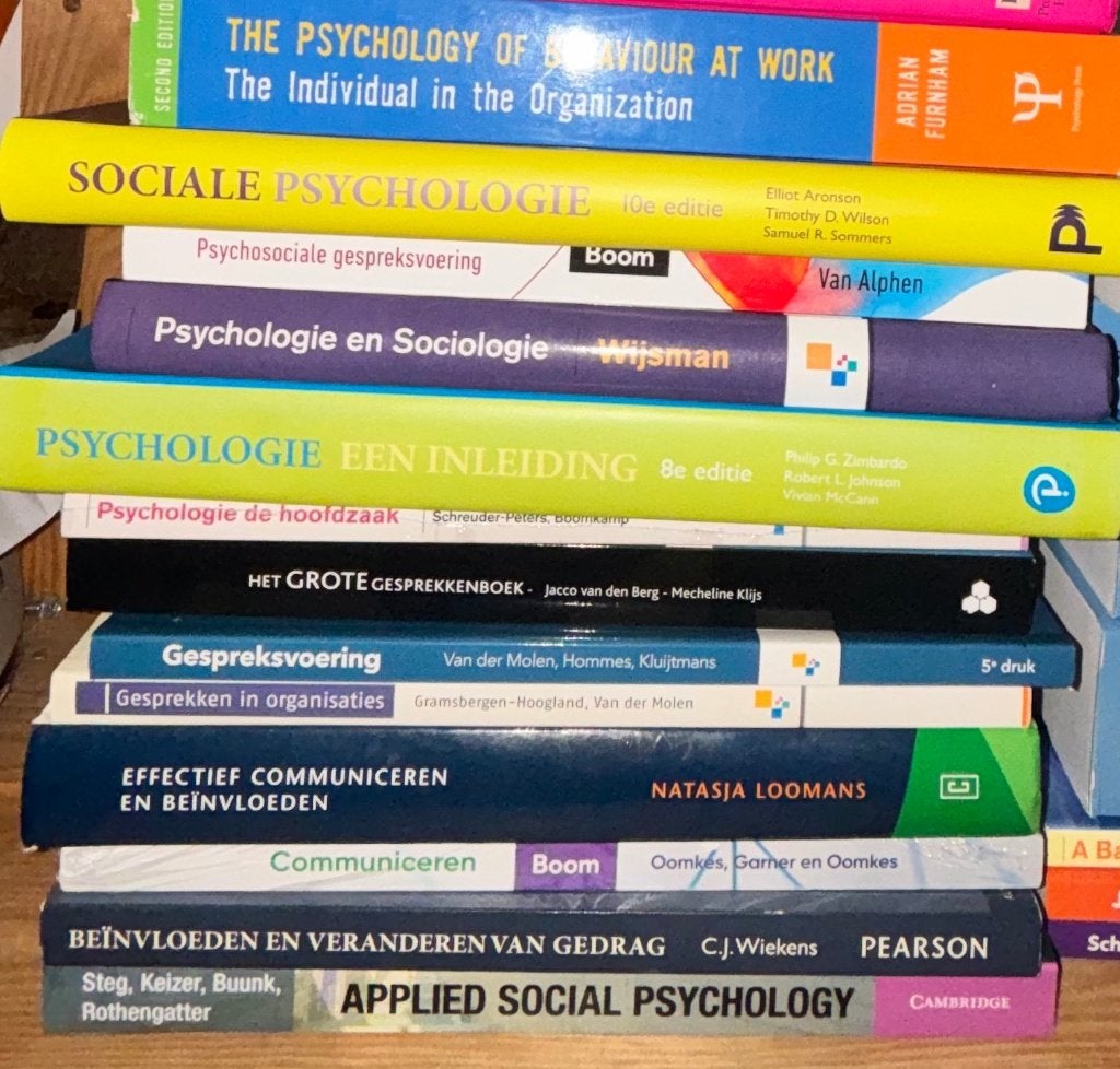 Studieboeken Psychologie & Communicatie – HBO, Boeken, Ophalen, Diverse auteurs, HBO, Zo goed als nieuw