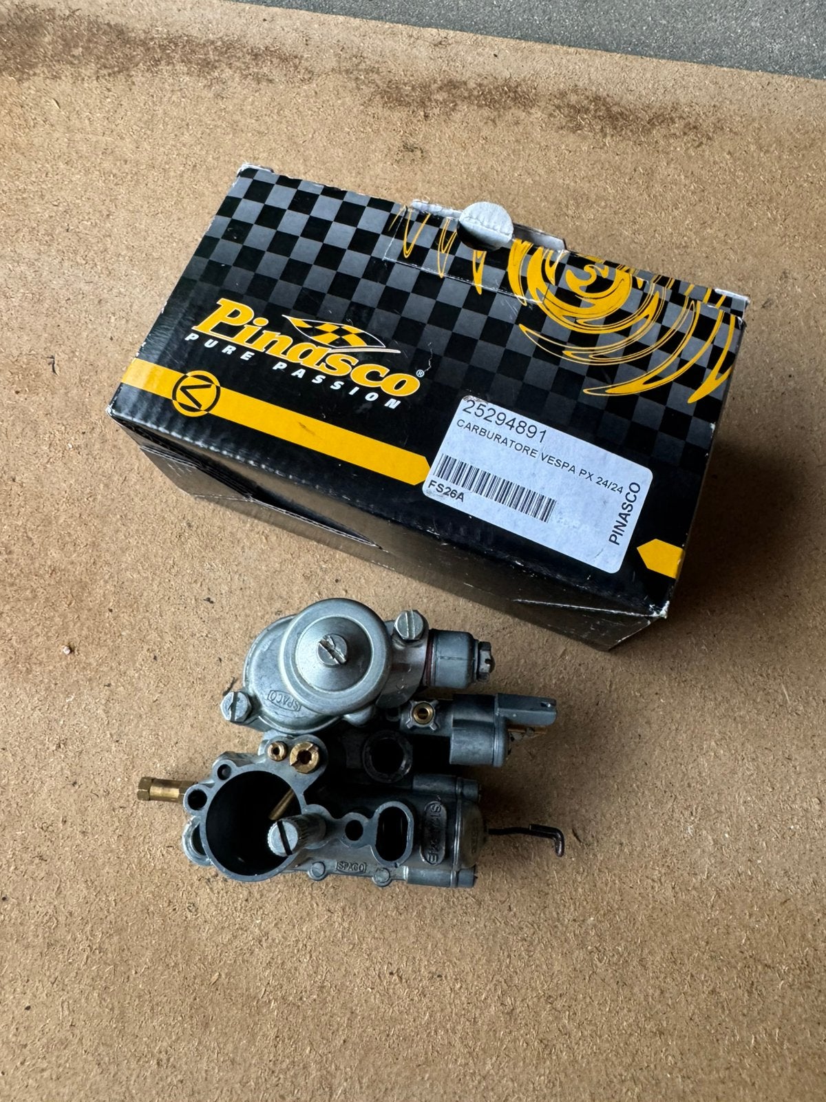 Vespa PX200 24.24E carburateur SI 24.24 zgan, Motoren, Ophalen of Verzenden