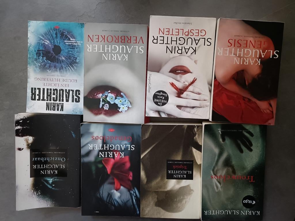 Diverse titels van Karin Slaughter in nette staat, Boeken, Ophalen, Gelezen
