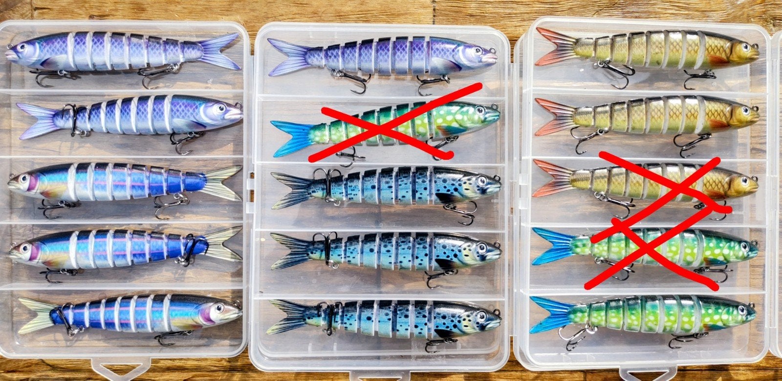swimbaits +/- 19 gr NIEUW, Watersport en Boten, Ophalen of Verzenden, Nieuw, Overige typen