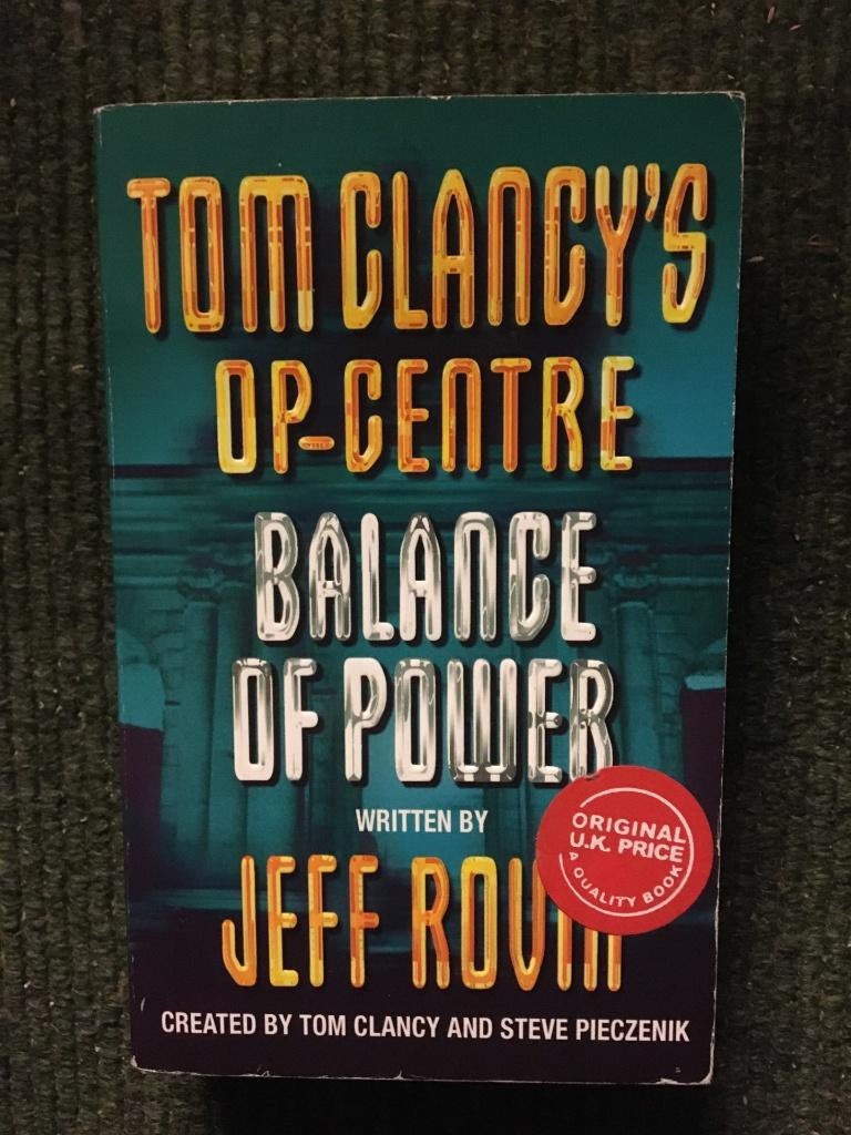 Tom Clancy's OP Centre 05 Balance of Power; door Jeff Rovin, Jeff Rovin, Ophalen of Verzenden, Zo goed als nieuw, Amerika