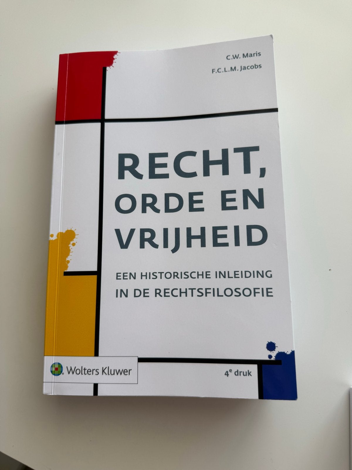 Rechtsgeleerdheid jaar 1 boek, Ophalen of Verzenden, Gamma, Zo goed als nieuw, WO