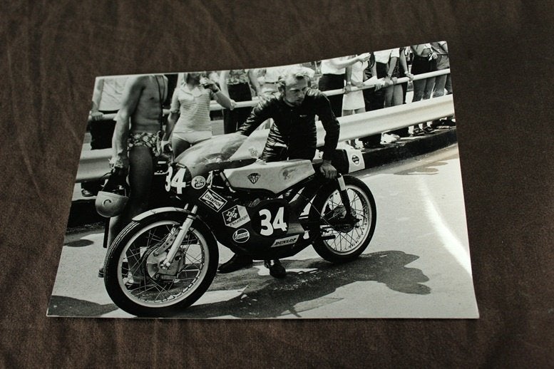 foto Maico racer 1970's  TT, Ophalen of Verzenden, Overige merken