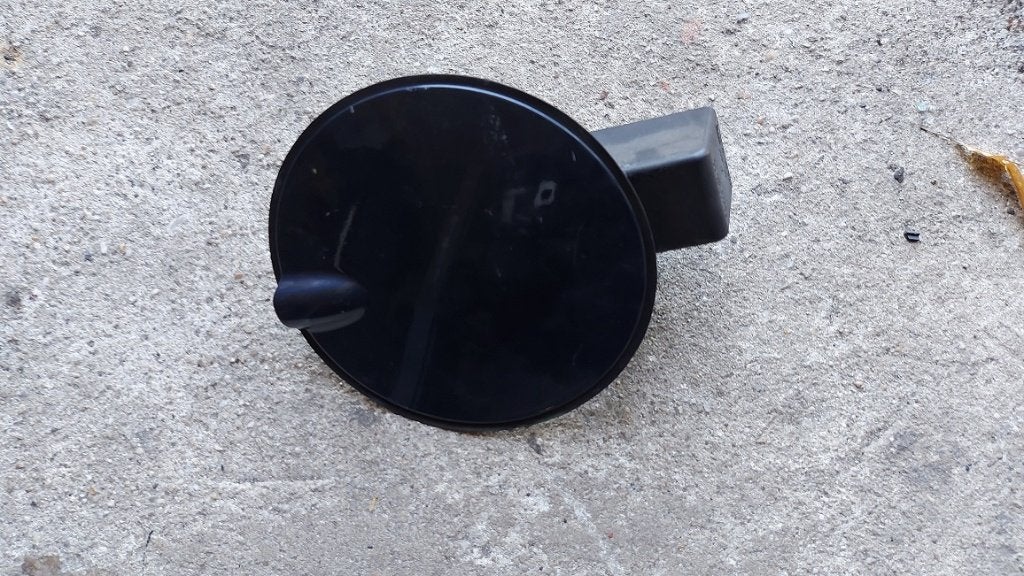 Donkergrijs tankdop klepje Opel Corsa D model, Ophalen of Verzenden