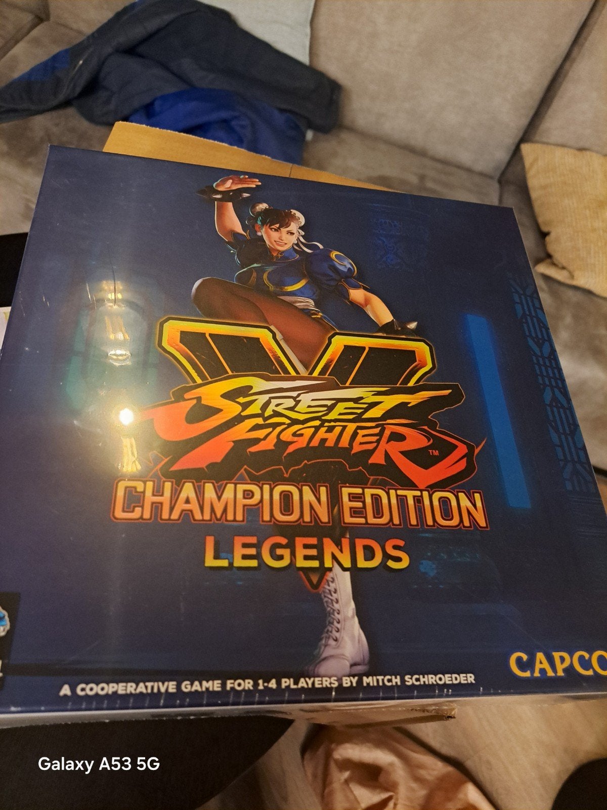 Street Fighter V Champion Edition Legends Bordspel, Een of twee spelers, Ophalen of Verzenden, Zo goed als nieuw, Capcom