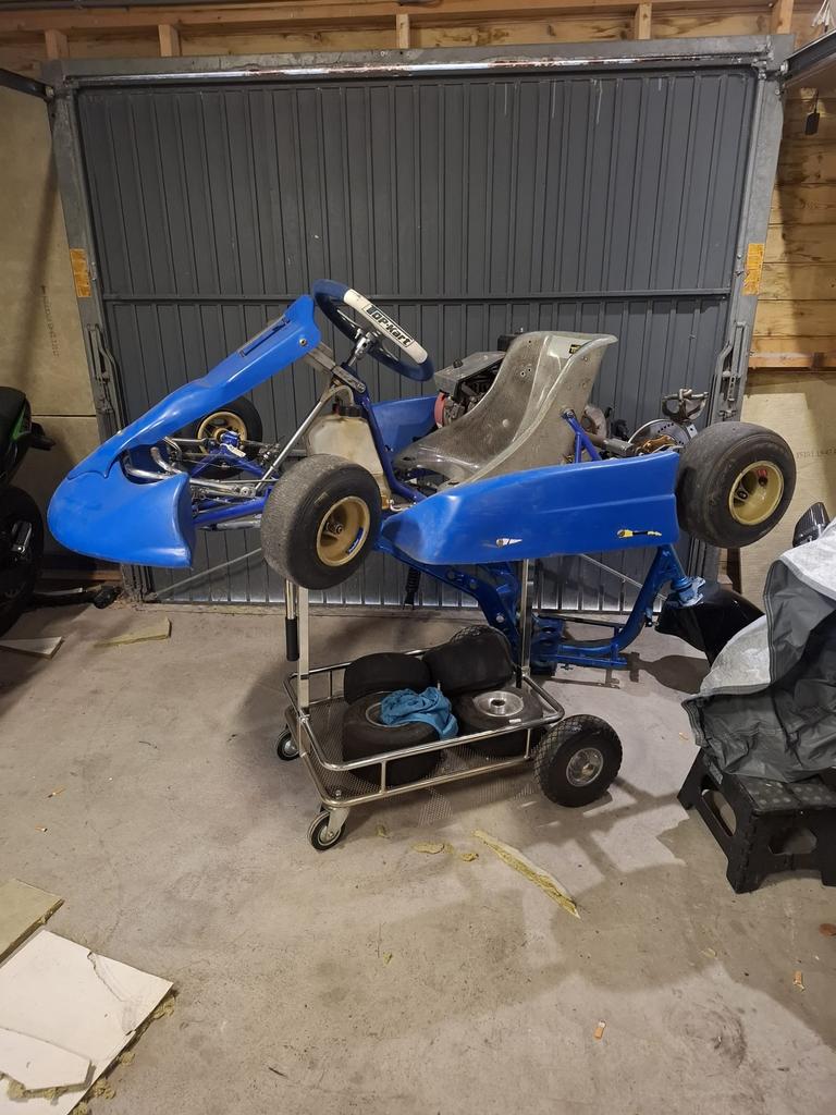 Junior kart 169 cc, Sport en Fitness, Karting, Ophalen, Zo goed als nieuw, Kart