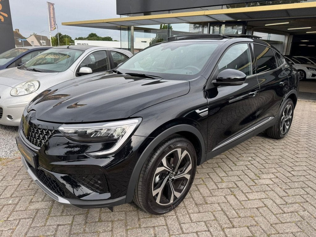 Renault Arkana 1.3 TCe Techno Hybrid|Pano|ACC|DodeHoek|Apple, Auto's, Renault, Arkana, 4 cilinders, Met garantie (alle), Leder en Stof