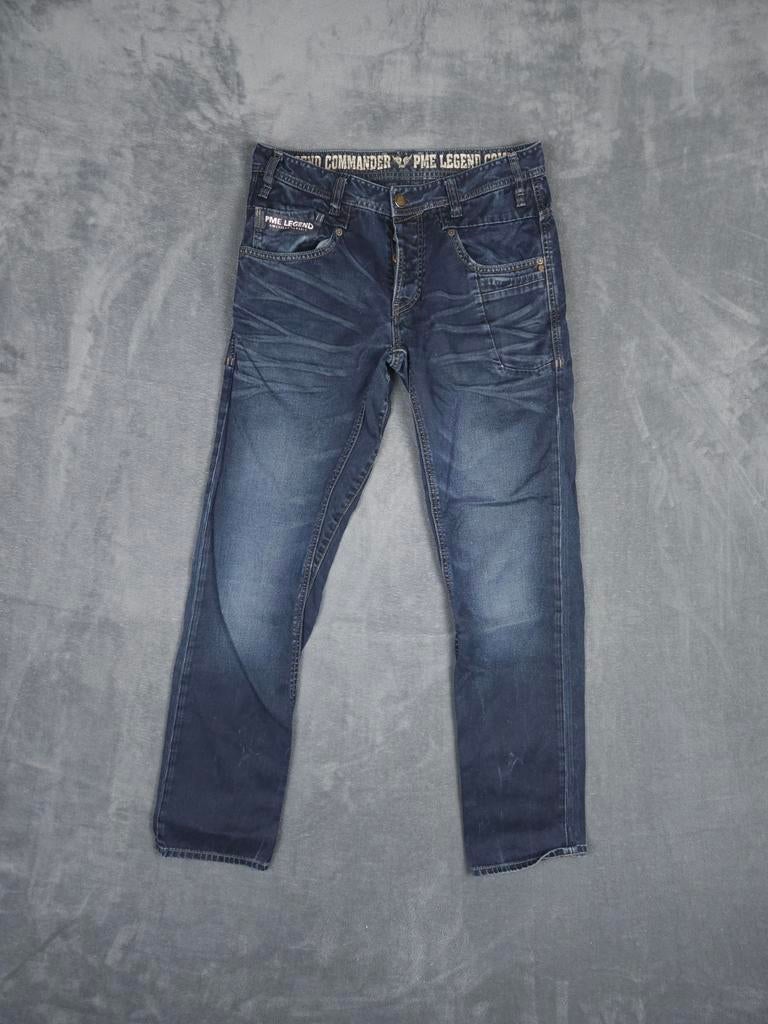 Pme Legend Broek Commander 32/32 Blauw Jeans Pall Mall., Blauw, ., Ophalen of Verzenden, Zo goed als nieuw