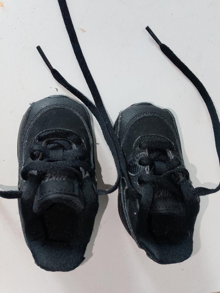 Nike Air Max 90 Babyschoentjes Zwart - Maat 18,5, Schoentjes, Jongetje of Meisje, Ophalen of Verzenden, Zo goed als nieuw
