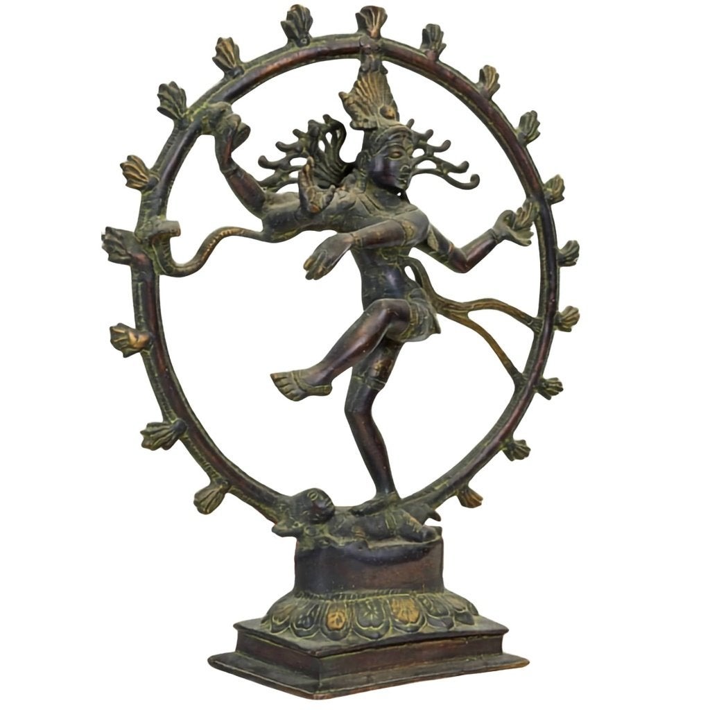 Shiva Nataraja – Nepalees brons, Antiek en Kunst, Overige herkomsten, Ophalen of Verzenden, Beeld, Brons