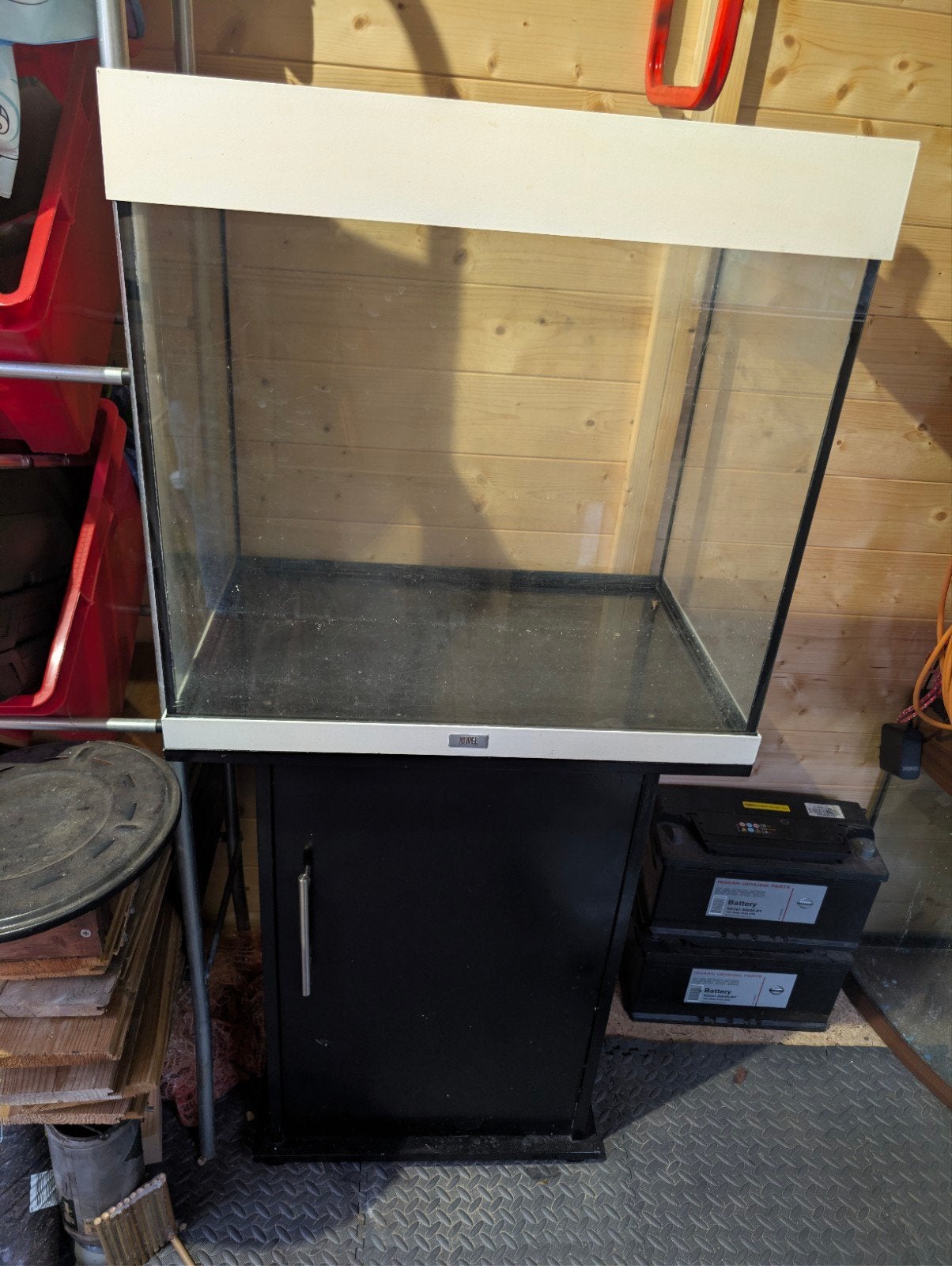 Juwel Lido 120 aquarium met originele onderkast, Ophalen, Gebruikt, Leeg aquarium