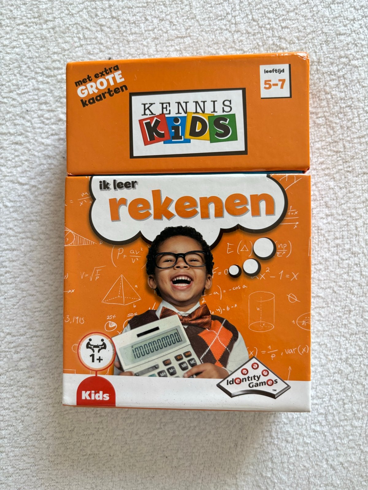 Kennis Kids: Ik leer rekenen - Educatieve kaarten 5-7 jaar, Ophalen of Verzenden, Zo goed als nieuw, Rekenen