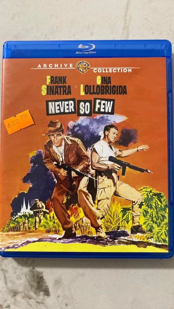 Never so few blu ray, Cd's en Dvd's, Ophalen of Verzenden, Zo goed als nieuw, Avontuur