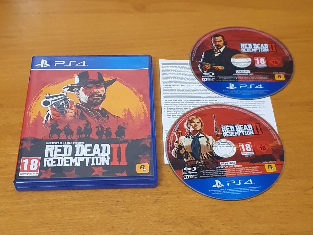 PS4 | Red Dead Redemption 2, Spelcomputers en Games, Avontuur en Actie, Gebruikt, Vanaf 18 jaar, 1 speler