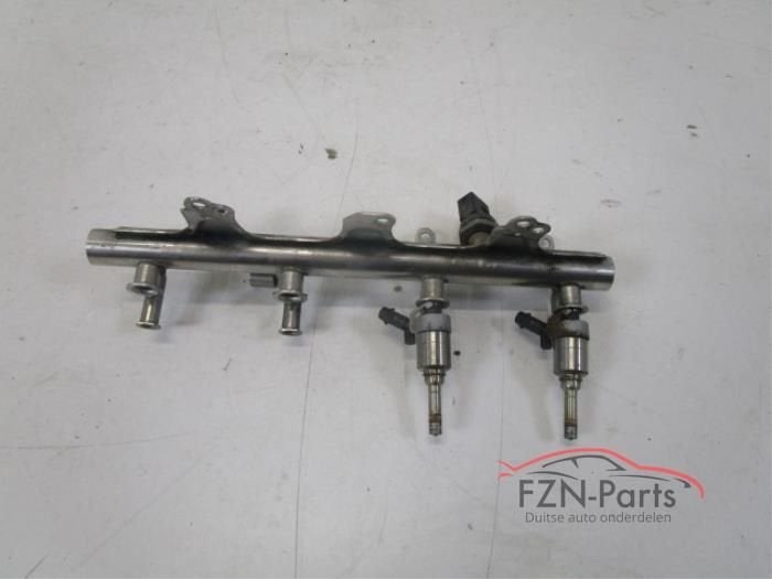 Audi A3 8P Brandstofrail met Injectoren 2.0 TSI (06J133317J), Ophalen of Verzenden, Gebruikt