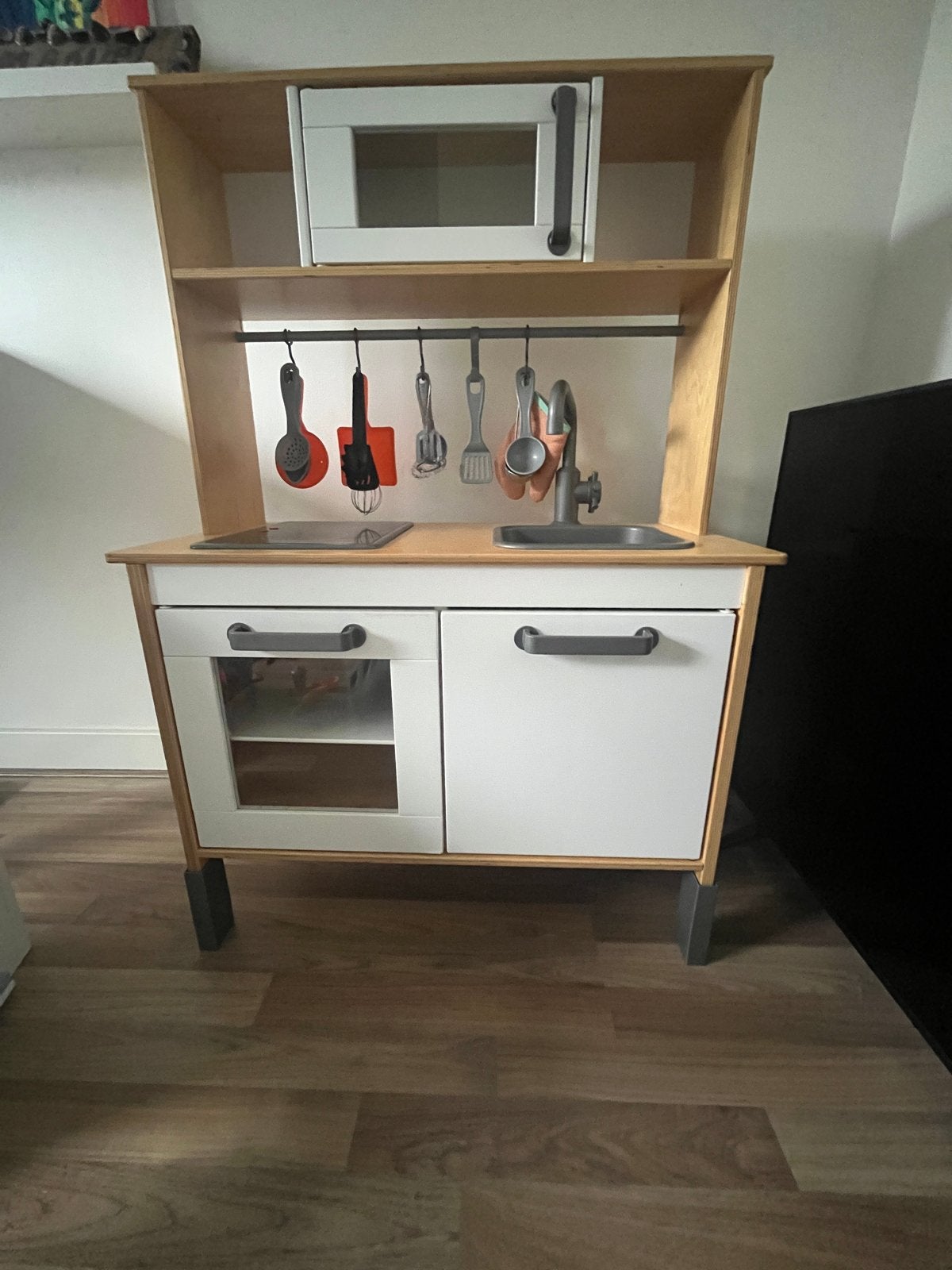 IKEA Duktig Speelkeuken met veel accessoires, Ophalen, Zo goed als nieuw, Hout, Speelkeuken