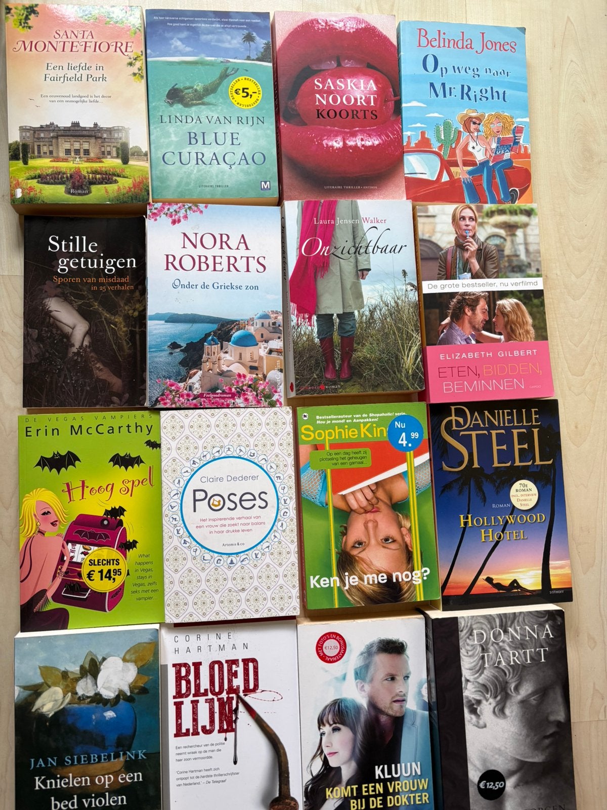 16 spannende, leuke feelgood boeken, Ophalen of Verzenden, Zo goed als nieuw, Overige