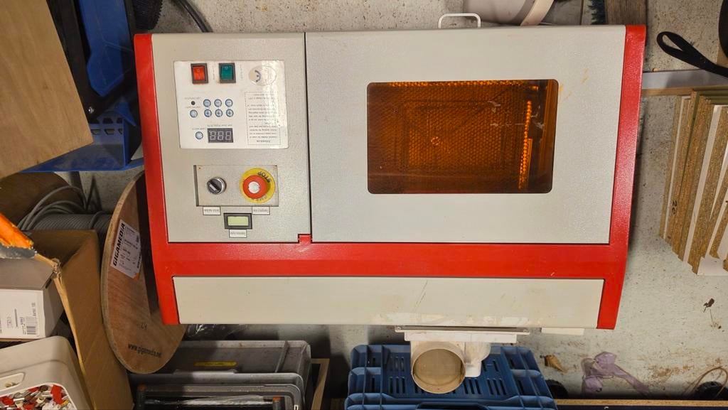 Compacte Laser Graveermachine - Ideaal voor Hobbyisten, Doe-het-zelf en Verbouw, Ophalen, Gebruikt