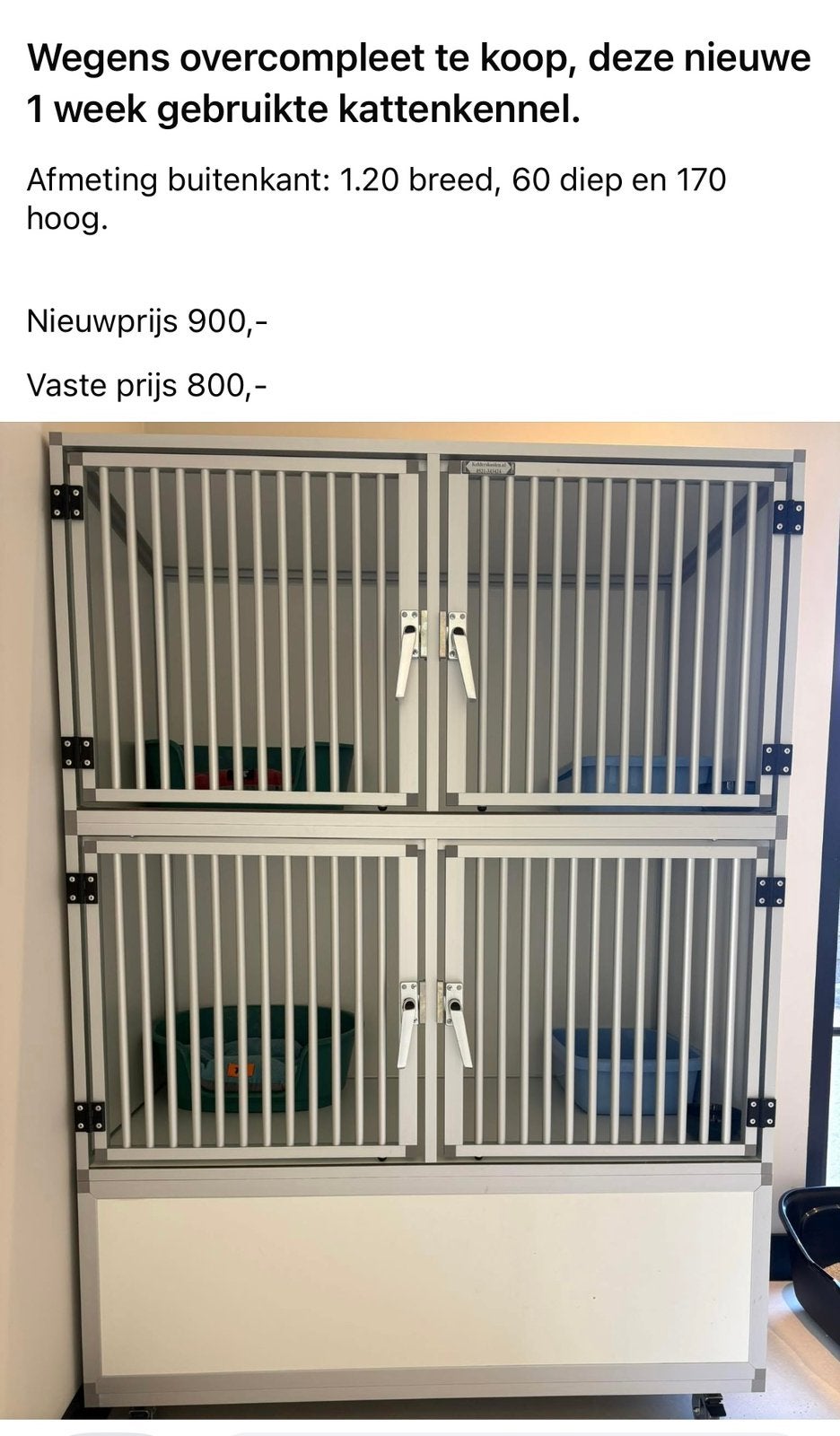 Benche dubbele, Ophalen, Nieuw