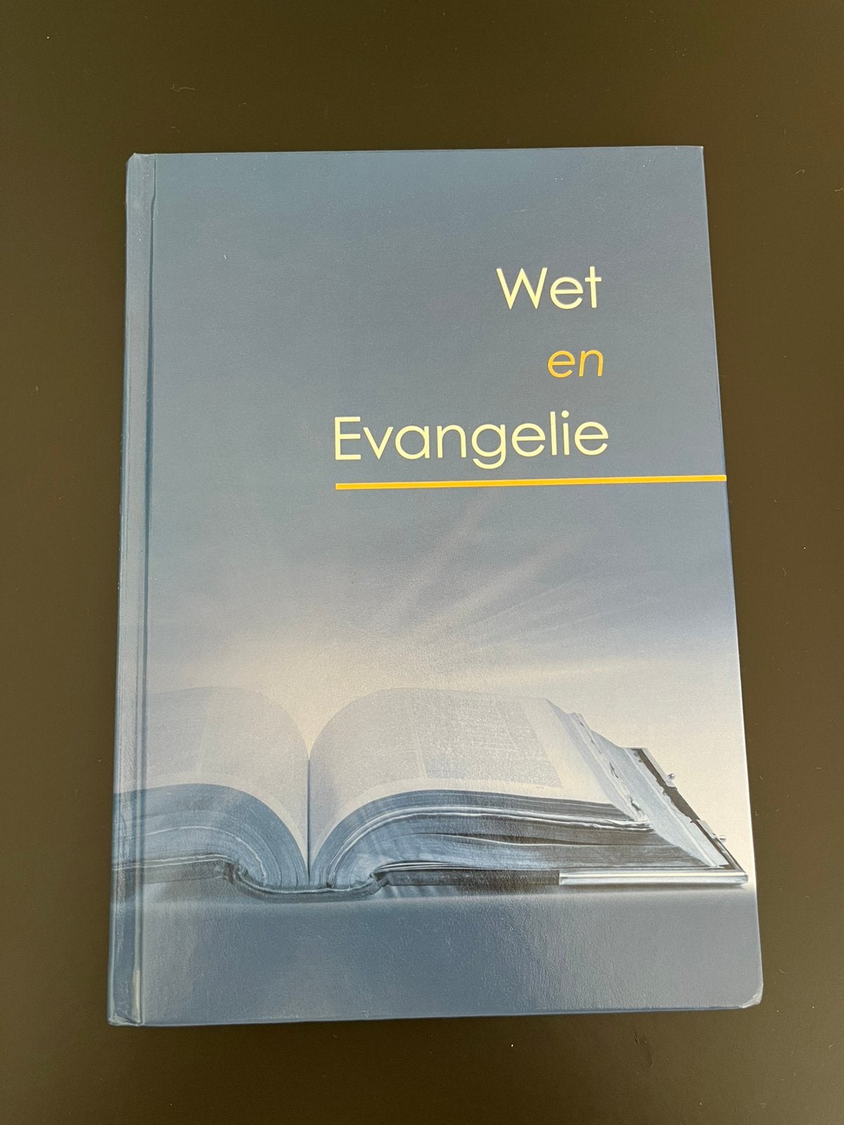 Boek: Wet en Evangelie, Ophalen of Verzenden, Zo goed als nieuw, Christendom | Protestants