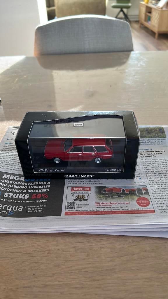 Minichamps VW Passat Variant 1:43, Verzenden, Zo goed als nieuw, Auto, MiniChamps