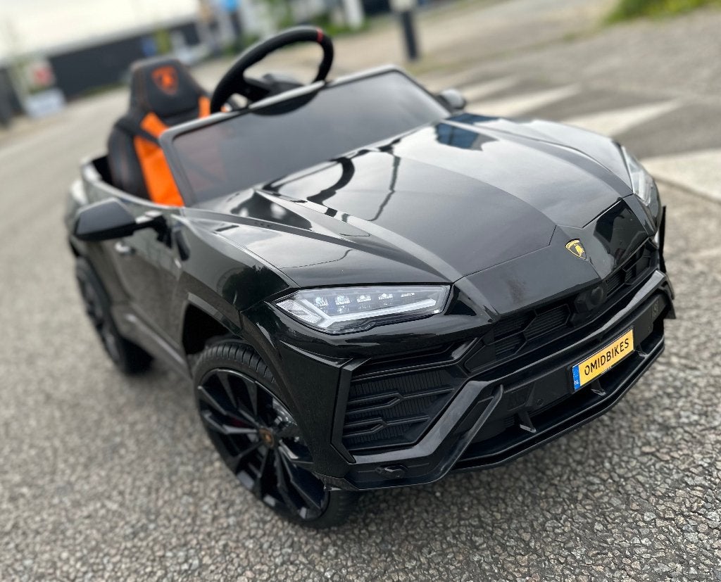 Lamborghini Urus 12v zwart RC - Leer - Rubberbanden - FM, Ophalen of Verzenden, Nieuw, Overige typen