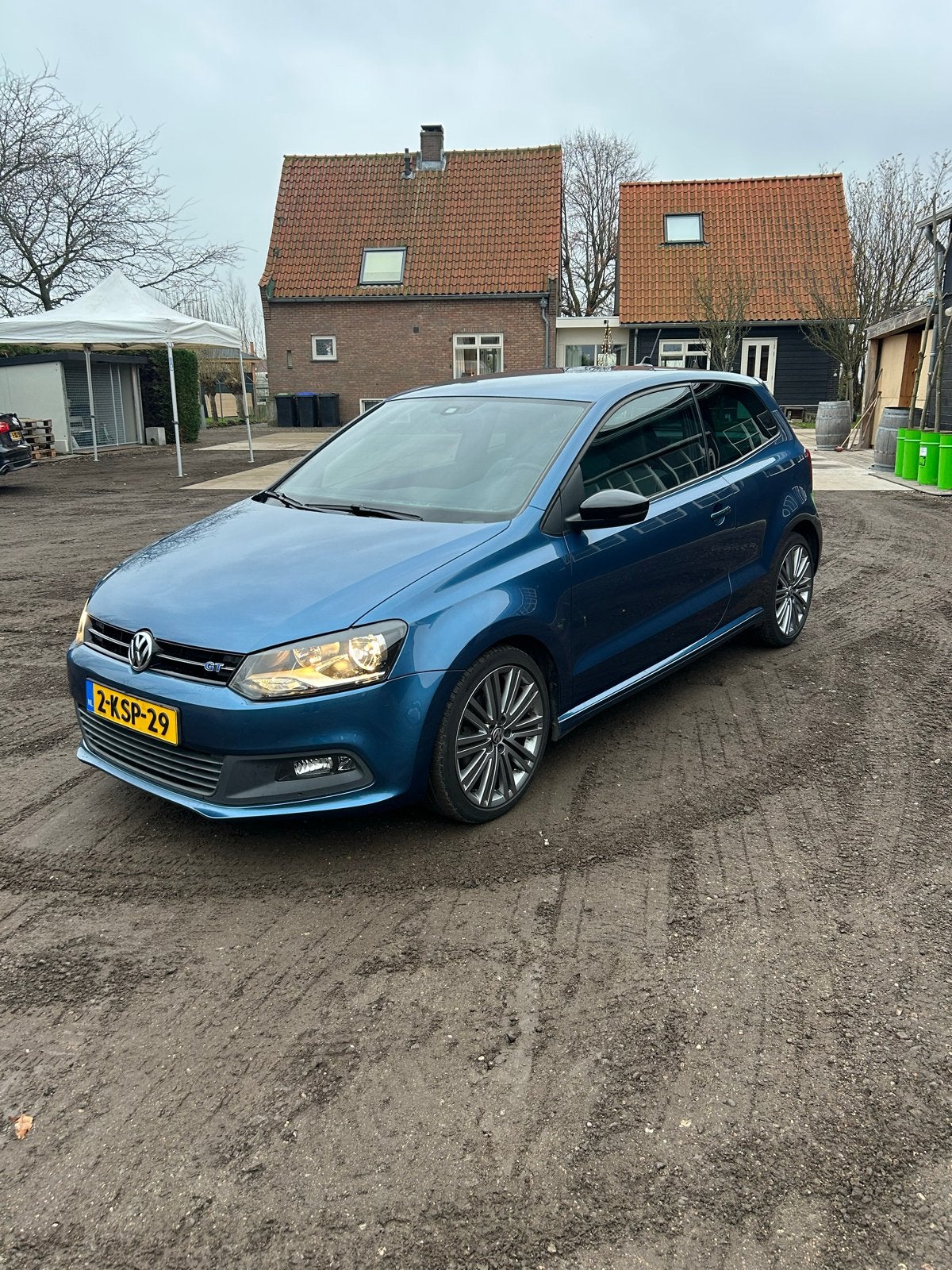 Volkswagen Polo BlueGT 1.4 TSI 103KW 2013 Blauw, Voorwielaandrijving, 1112 kg, 4 cilinders, Blauw