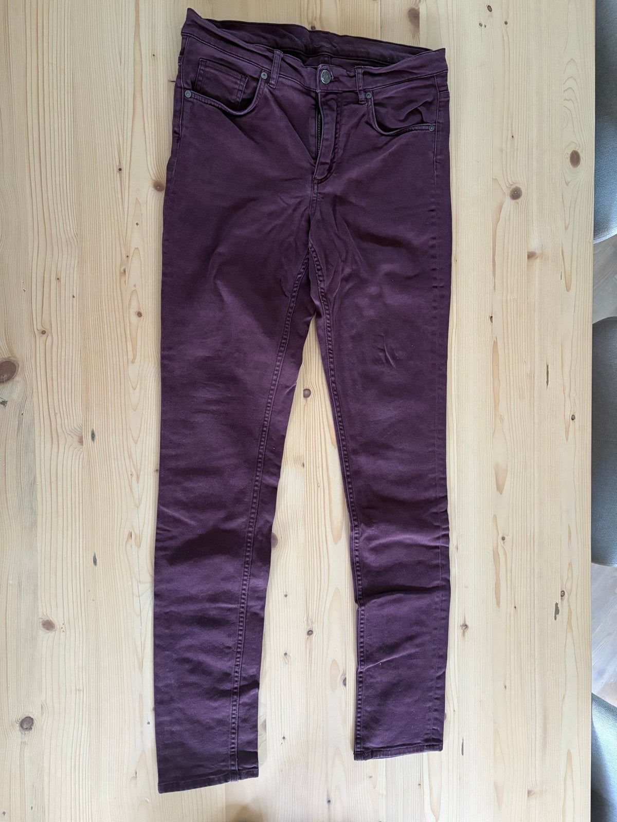 COS Skinny Fit Broek - Maat 38/40 (M), Maat 38/40 (M), Paars, Ophalen of Verzenden, Lang