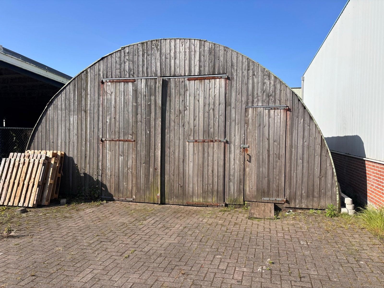 Houten opslagloods / schuur / romney loods, Ophalen