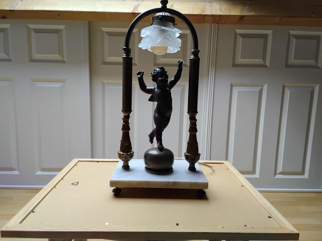 Tafel lamp, Antiek en Kunst, Ophalen of Verzenden