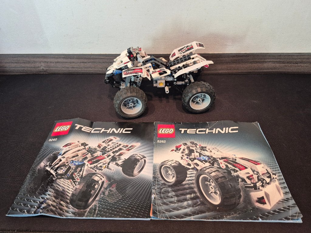 Lego Technic 8262 Quad Bike, Gebruikt, Lego, Compleet, Ophalen of Verzenden