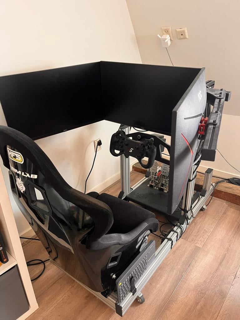 Simracing simulator Simagic/SimLab/BJ Simracing, Computers en Software, Joysticks, Ophalen, Gebruikt