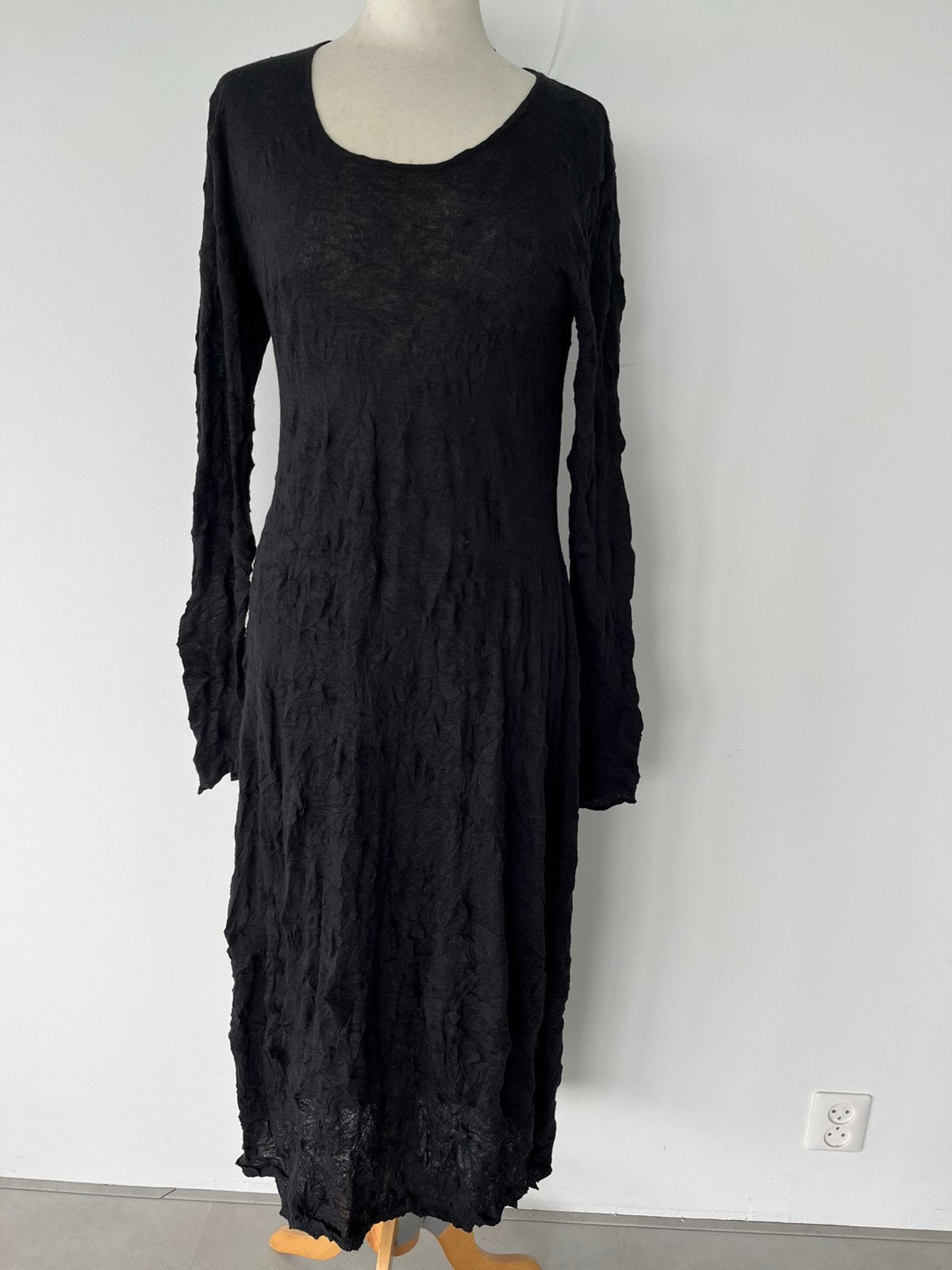 zwarte lange nwe jurk van Runsholz black label ruime maat S, Kleding | Dames, Zwart, Nieuw, Ophalen of Verzenden, Maat 36 (S)