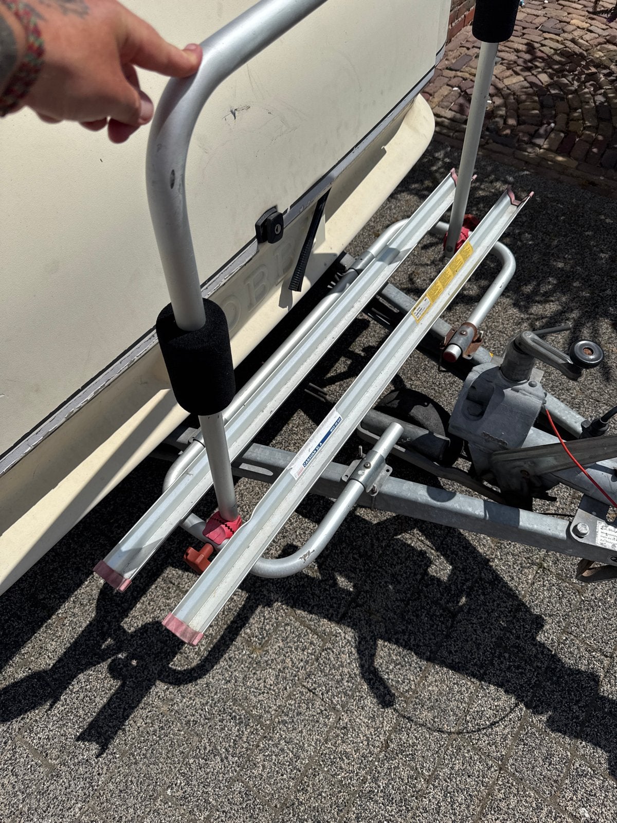 Fiamma Carry-Bike Caravan XL A fietsendrager, Ophalen, Gebruikt