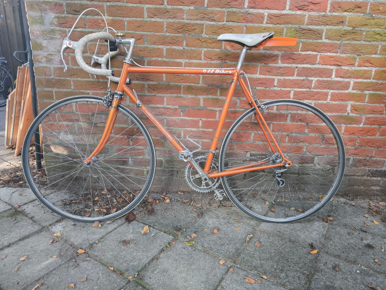 racefiets jaren 80, 10 tot 15 versnellingen, Velgrem, 55 cm of meer, Ophalen