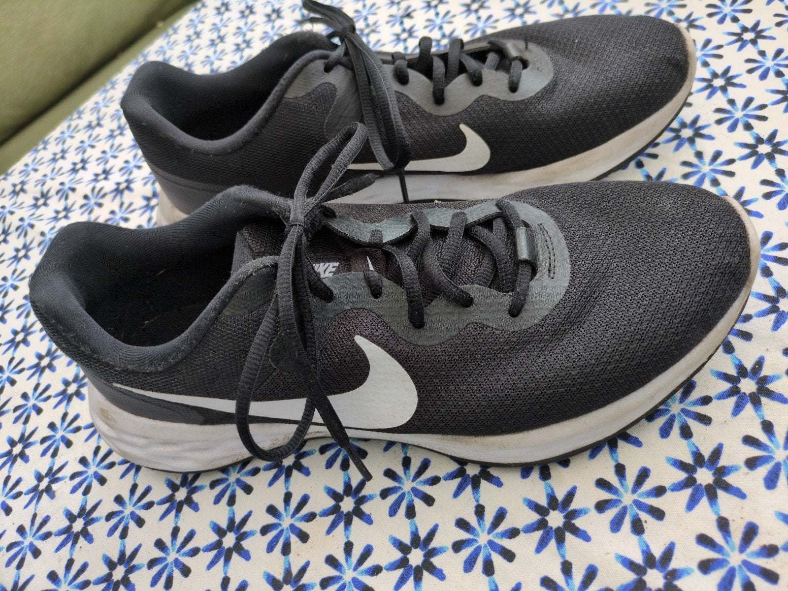 Nike Revolution 6 hardloopschoenen - Zwart - Maat 46, Zwart, Nike, Ophalen of Verzenden, Sneakers of Gympen