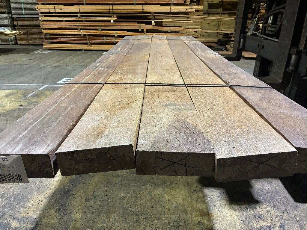 Azobe hardhout balken planken vlonderplanken 70x185mm