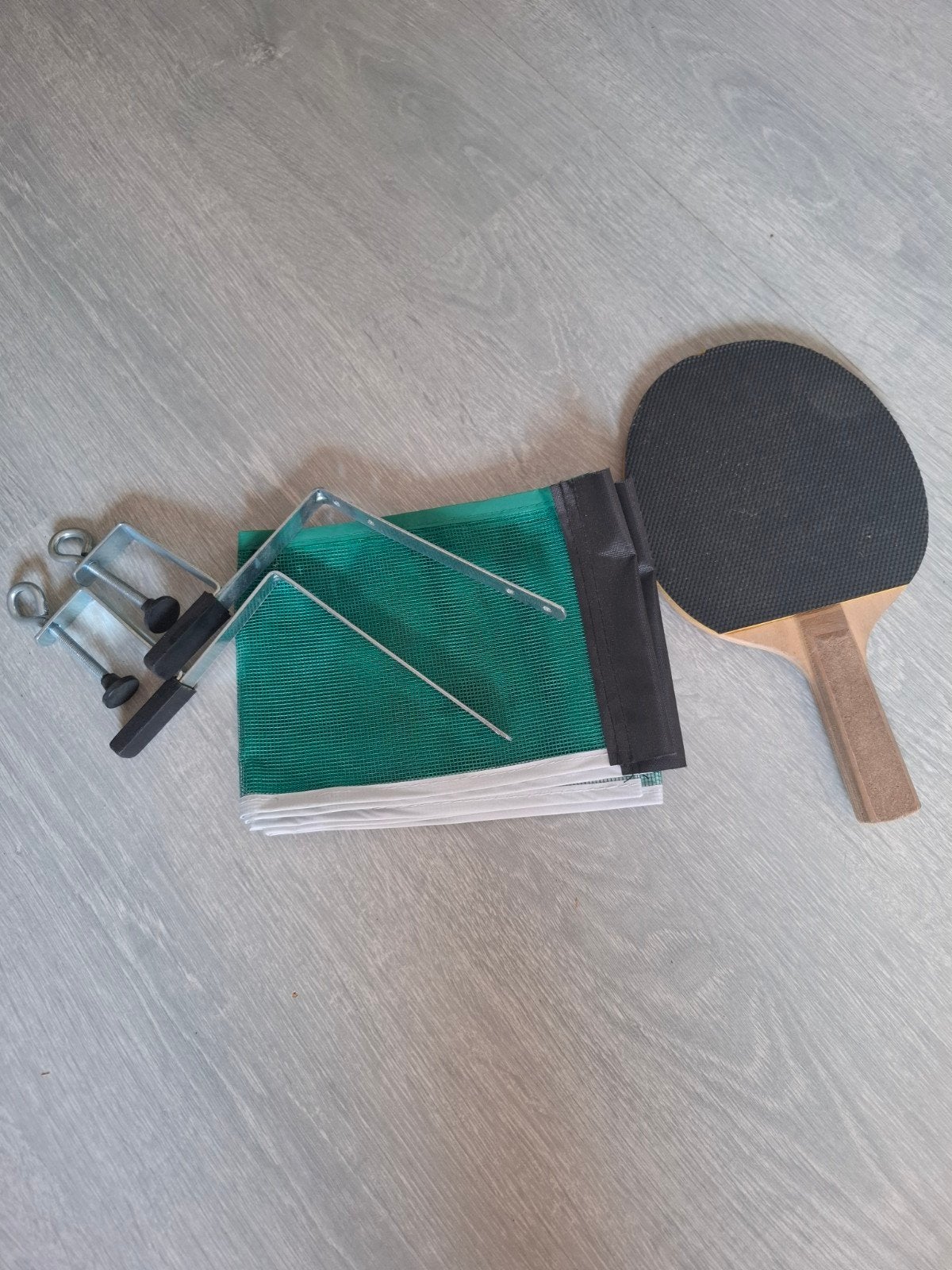 Tafeltennis set: net, batje en bevestigingen, Ophalen of Verzenden, Nieuw, Net, Batje(s) of Balletje(s)