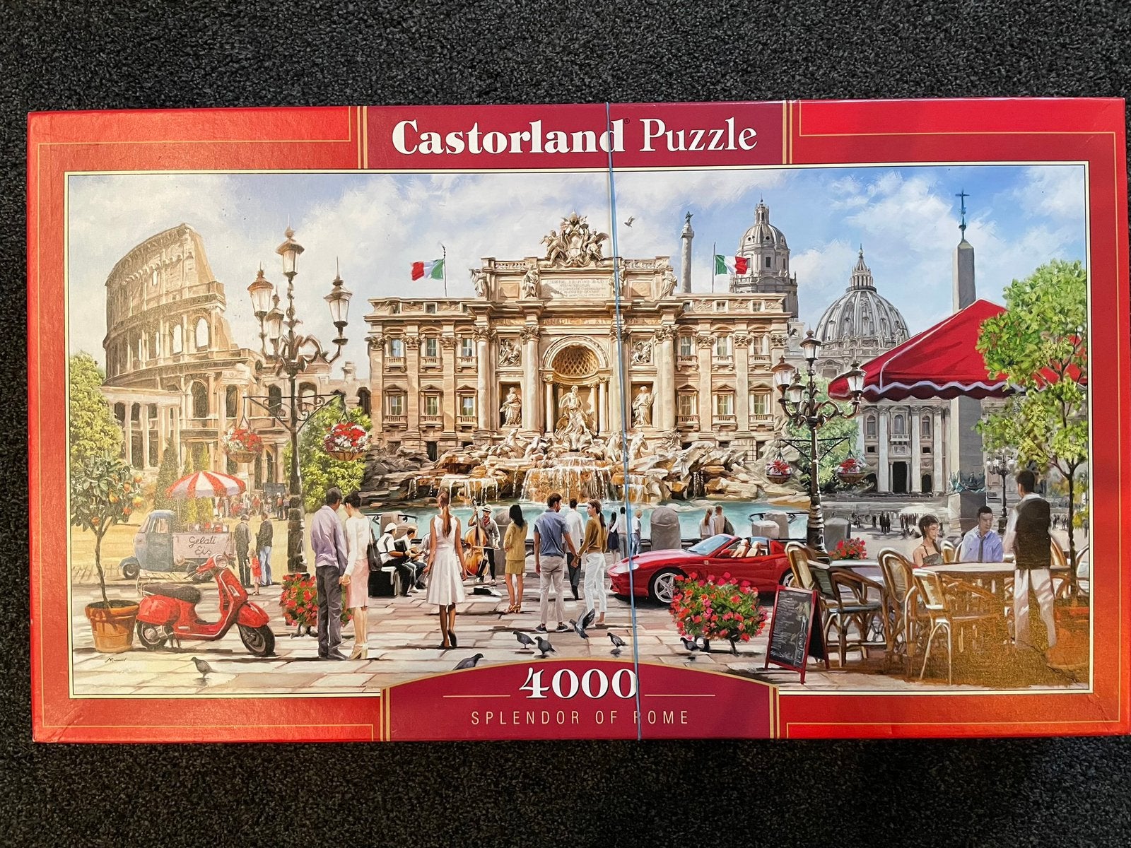 Castorland puzzel 4000 stukjes, Ophalen of Verzenden, Meer dan 1500 stukjes, Zo goed als nieuw, Legpuzzel