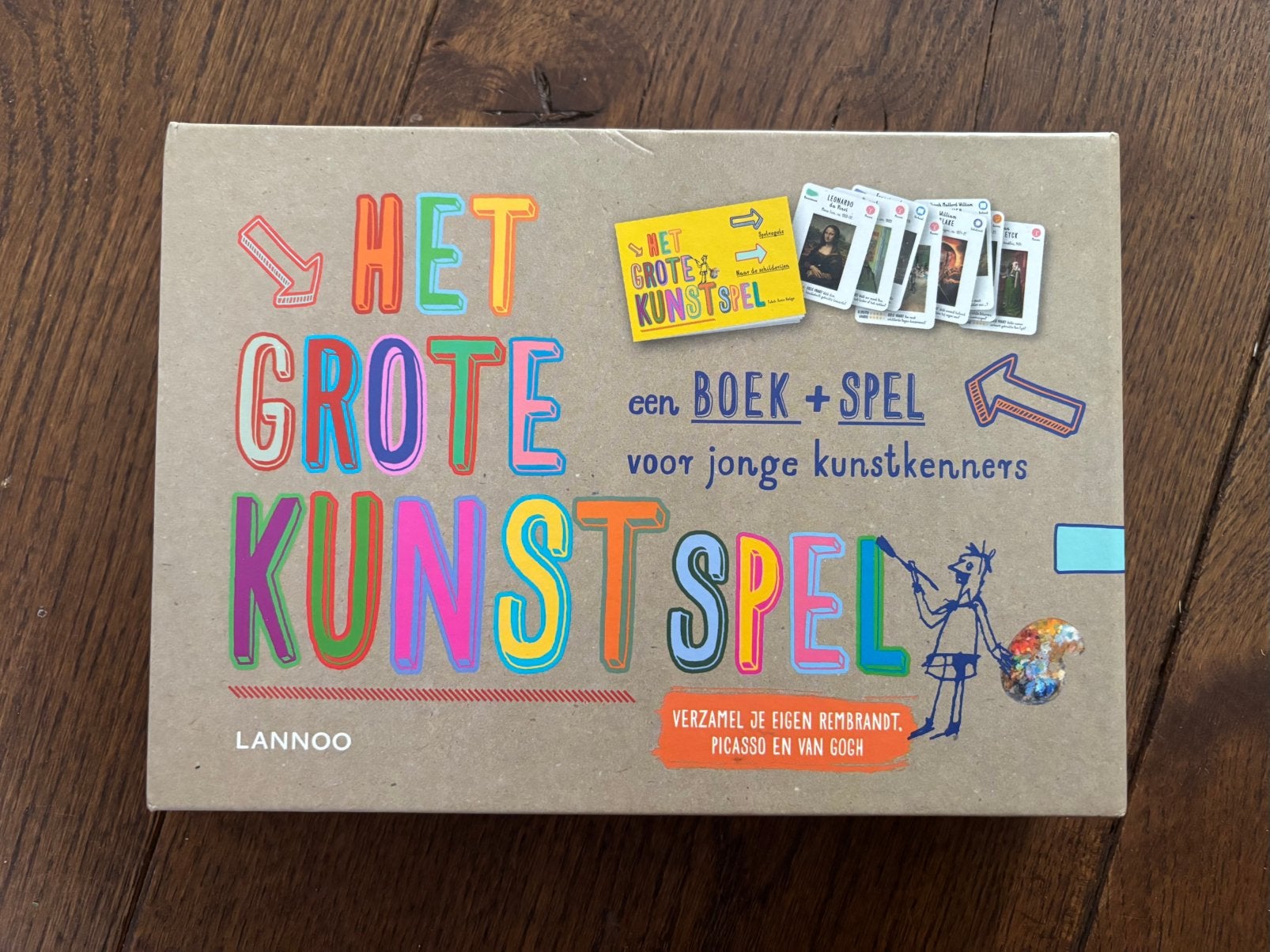 Susie Hodge: Het grote kunstspel, Hobby en Vrije tijd, Gezelschapsspellen | Kaartspellen, Ophalen of Verzenden, Zo goed als nieuw