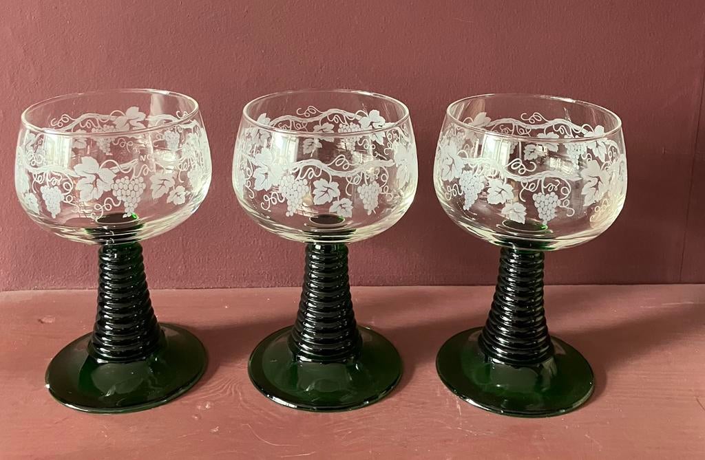 Vintage Luminarc glazen, Ophalen of Verzenden