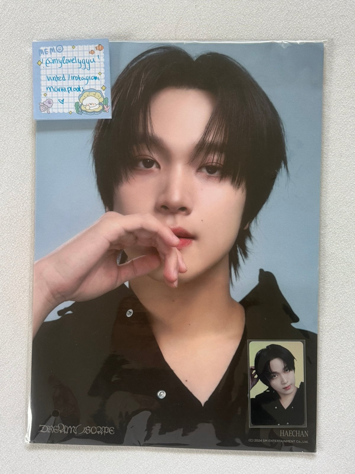 NCT Dream Haechan poster a3 set dreamscape tour merch, Ophalen of Verzenden, Nieuw, Foto of Kaart