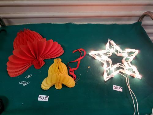 503 ],  kerstbellen retro papier, Diversen, Ophalen of Verzenden, 'T Olde Gre-j, Info@toldegrej.nl, Endepoelstraat 20f Didam