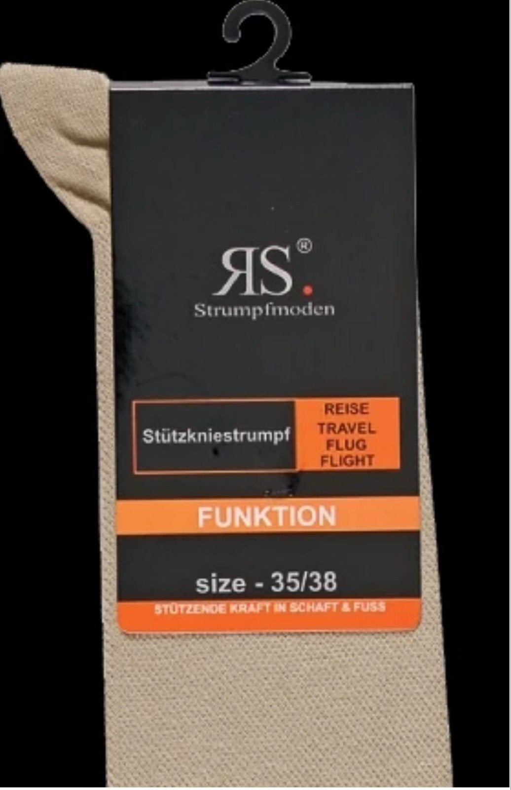 RS Harmony ondersteunende kniekousen beige, Kleding | Dames, RS Harmonie, Overige typen, Beige, Maat 35 t/m 38
