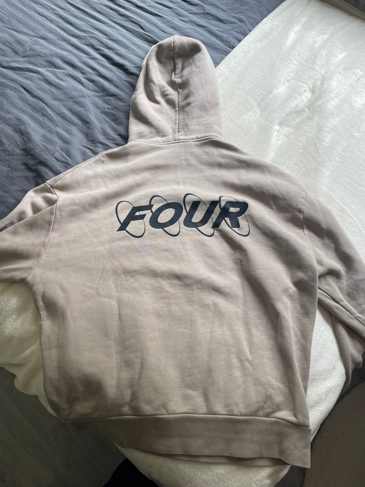 FOUR Amsterdam hoodie, Ophalen of Verzenden, Zo goed als nieuw, Maat 46 (S) of kleiner, Beige