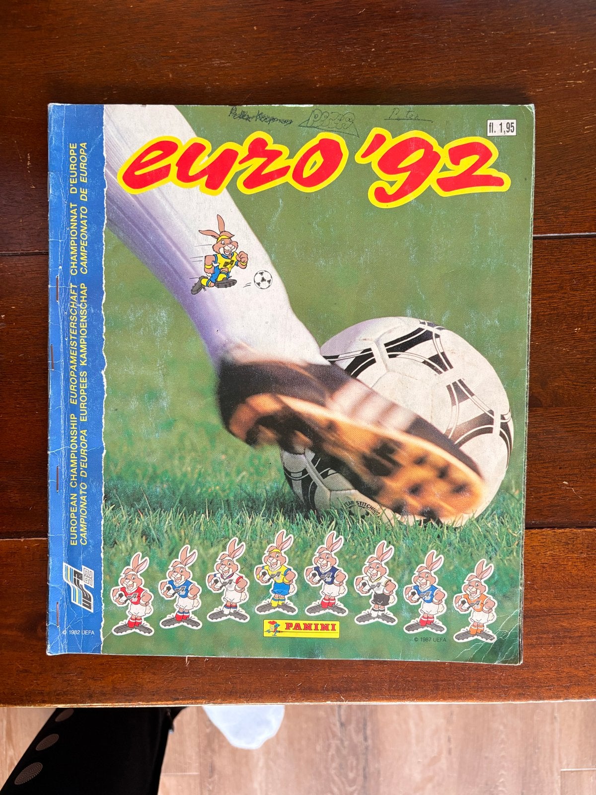 Panini Euro '92 Stickerboek - Helemaal Compleet!, Ophalen, Gebruikt, Stickers en Plaatjes