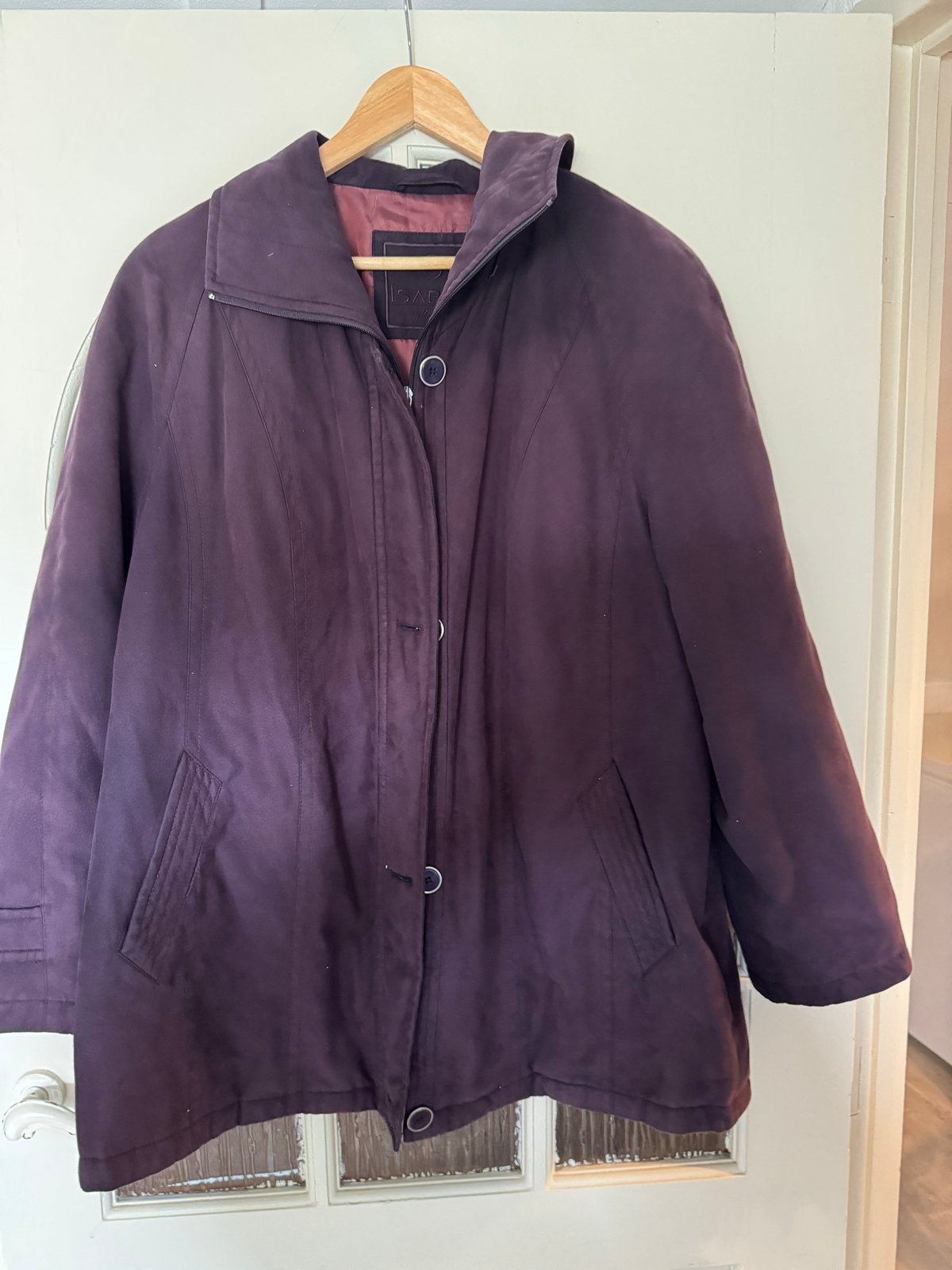 Jas paars maat 46 - Isabell by Köhler & Krenzer, Kleding | Dames, Ophalen of Verzenden, Gedragen, Maat 46/48 (XL) of groter, Paars