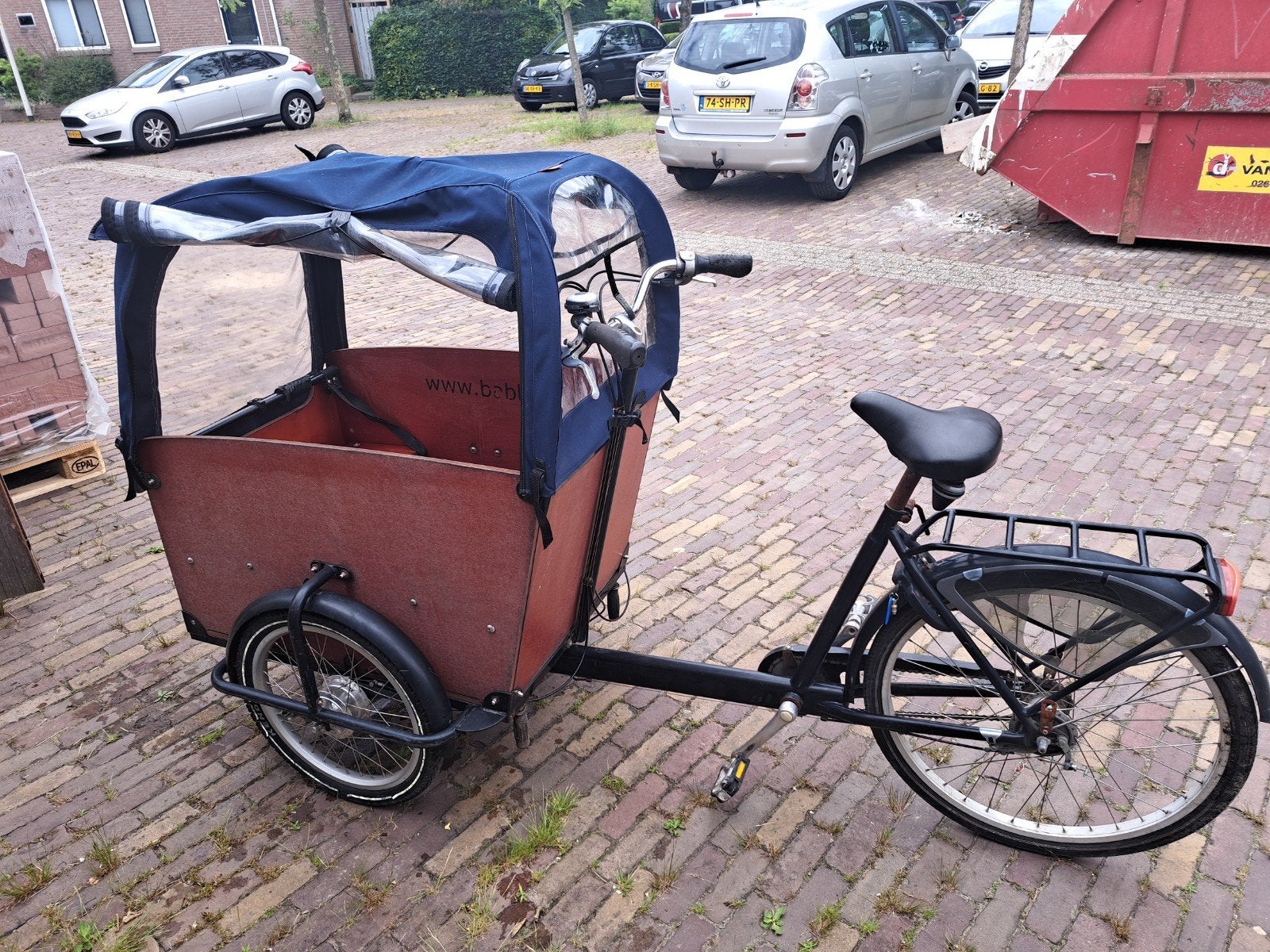Babboe Big Bakfiets - Ideaal voor schoolgaande kinderen, Fietsen en Brommers, Fietsen | Bakfietsen, Ophalen of Verzenden