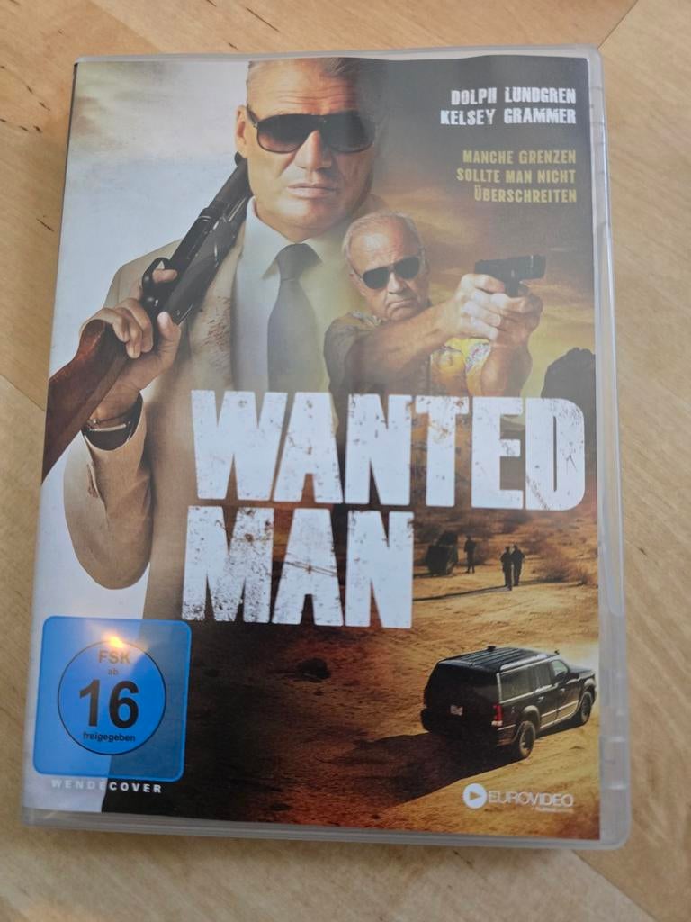 Wanted Man  - Dolph Lundgren, Vanaf 16 jaar, Ophalen of Verzenden, Zo goed als nieuw, Actie