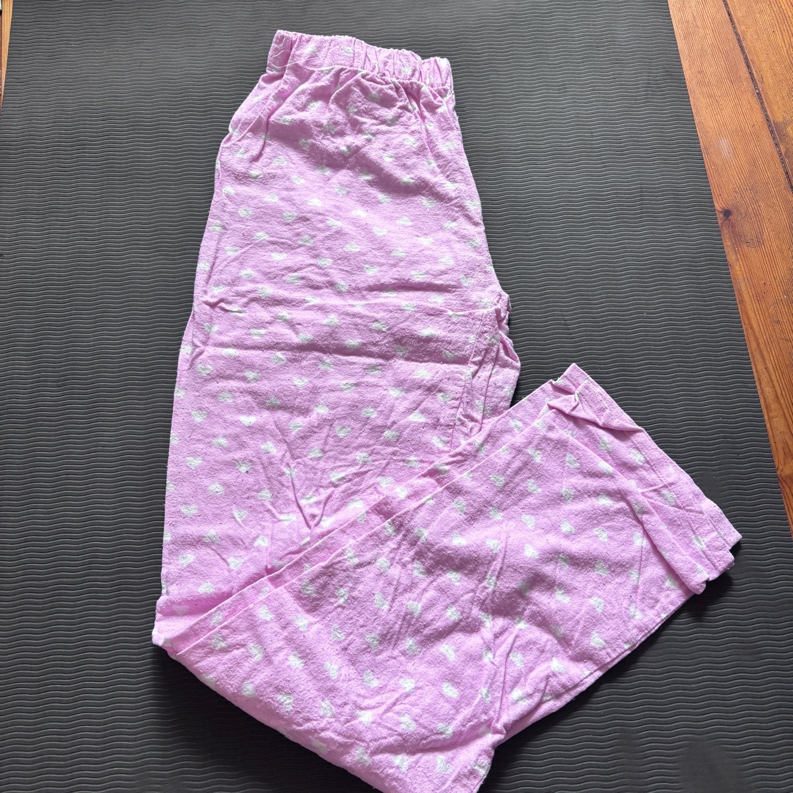 Zeeman Pyjamabroek Roze met Hartjes Maat S, Kleding | Dames, Pyjama's, Ophalen of Verzenden, Gedragen, Maat 36 (S)
